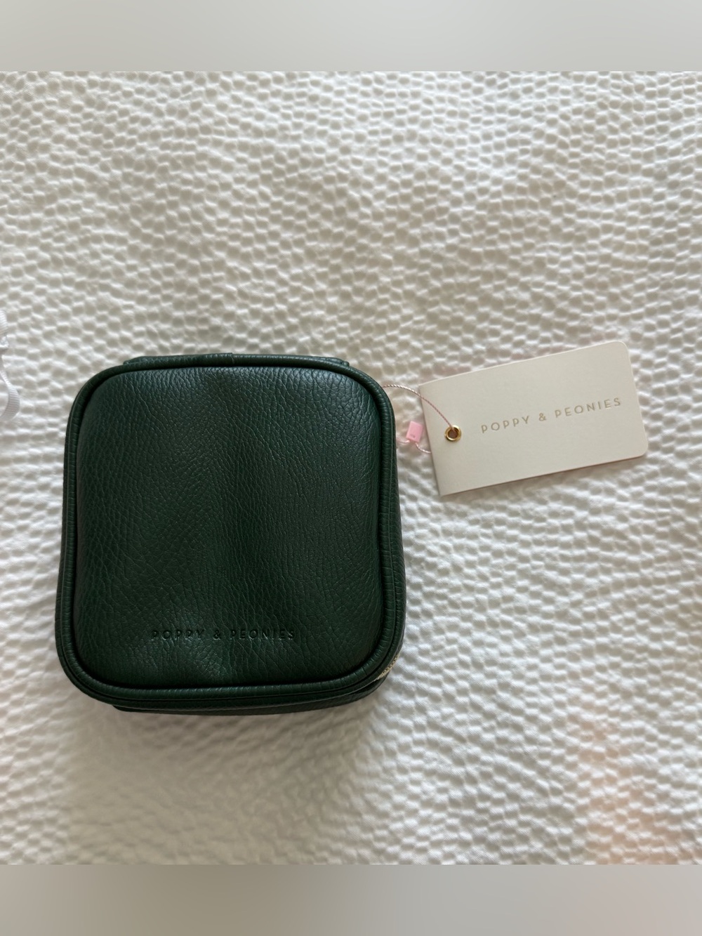 Poppy & Peonies - The Teched Out Case-Heritage Green-NWT